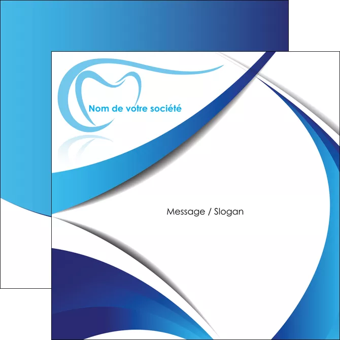 impression flyers dentiste dents dentiste dentisterie MIFCH29960