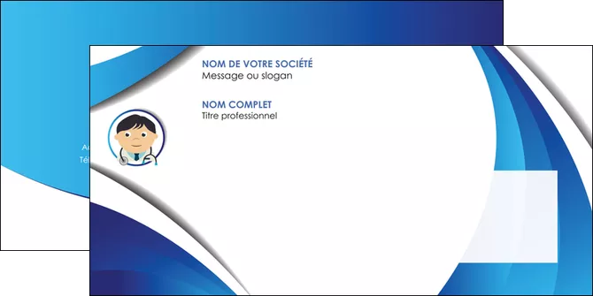 creer modele en ligne enveloppe medecin medecin medecine docteur MLGI30126