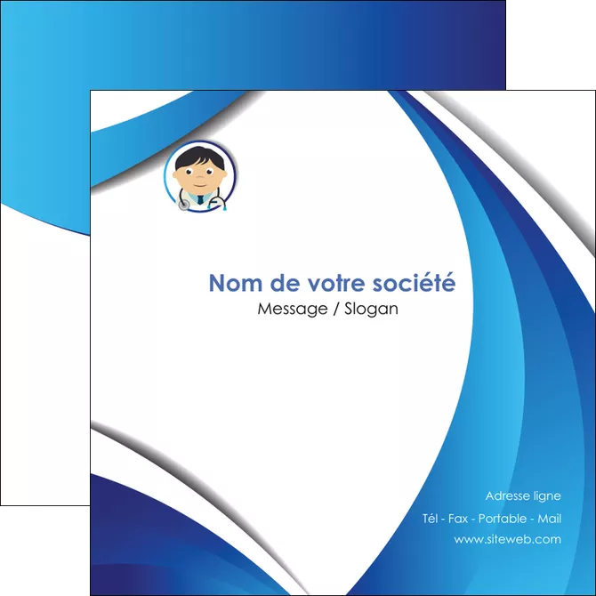 exemple flyers medecin medecin medecine docteur MLIGLU30148
