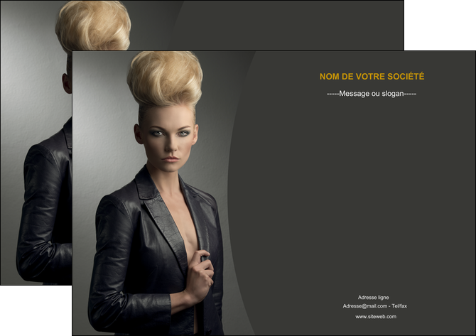 impression affiche centre esthetique  coiffure beaute salon MLGI30218