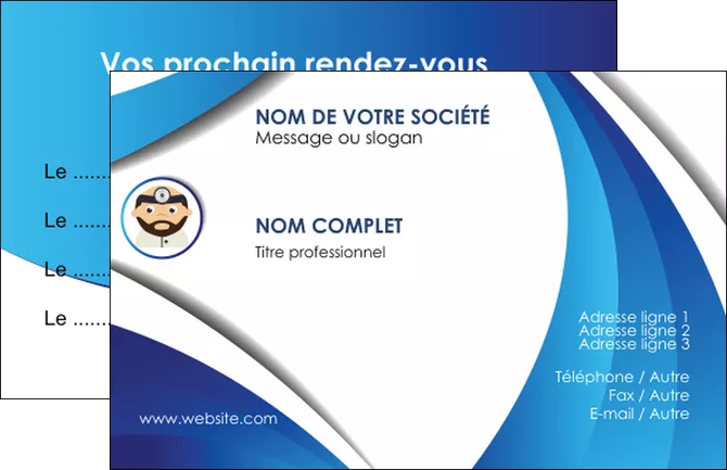creer modele en ligne carte de visite materiel de sante medecin medecine docteur MID30244
