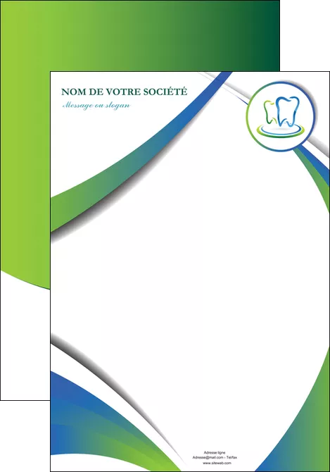 creation graphique en ligne affiche dentiste dents dentiste dentier MLIGBE30506