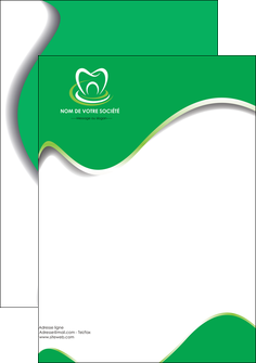 imprimerie affiche dentiste dents dentiste dentier MLGI30526