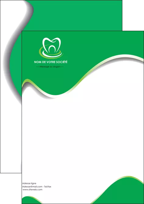 exemple affiche dentiste dents dentiste dentier MID30542