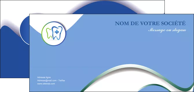 creer modele en ligne flyers dentiste dents dentiste dentier MIFBE30894