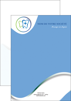 exemple flyers dentiste dents dentiste dentier MIFCH30900