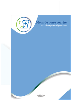 modele en ligne affiche dentiste dents dentiste dentier MIFCH30908