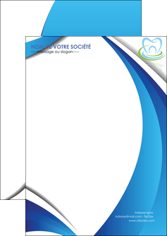 personnaliser modele de flyers dentiste dents dentiste dentier MIDCH30992