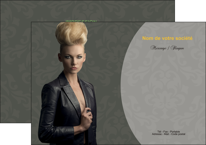 exemple flyers institut de beaute beaute coiffure mode MLGI31008