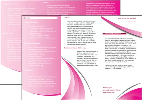 realiser depliant 3 volets  6 pages  metiers de la cuisine menu restaurant carte MIFCH31196
