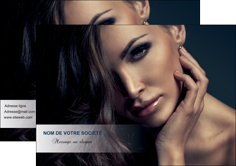 creation graphique en ligne affiche cosmetique coiffeur a domicile salon de coiffure salon de beaute MLGI31272