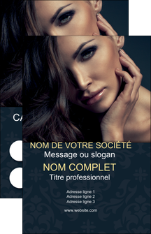 creer modele en ligne carte de visite cosmetique coiffeur a domicile salon de coiffure salon de beaute MLGI31292
