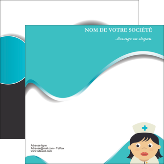 imprimerie flyers infirmier infirmiere infirmiere infirmerie blouse MIDLU31334