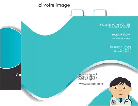 realiser carte de visite chirurgien docteur soin soin medical MIFLU31474
