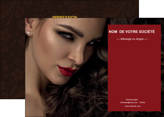 maquette en ligne a personnaliser flyers cosmetique salon de coiffure salon de beaute beaute MLGI31728