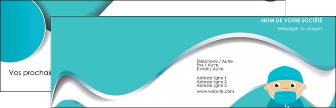 creation graphique en ligne carte de visite infirmier infirmiere infirmier infirmerie aide soignant MIFLU31828