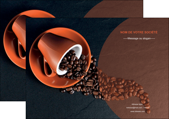 creer modele en ligne affiche bar et cafe et pub tasse a cafe cafe graines de cafe MIF31834