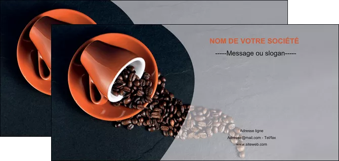 exemple flyers bar et cafe et pub cafe tasse de cafe graines de cafe MLGI31910