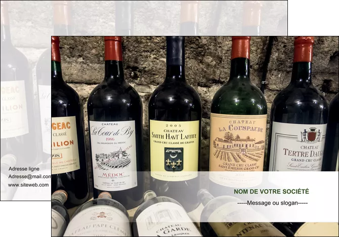 impression affiche vin commerce et producteur caviste vin vignoble MLIGLU32064