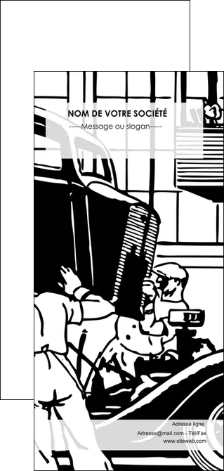 imprimerie flyers garage garagiste atelier de garagiste MIFBE32340