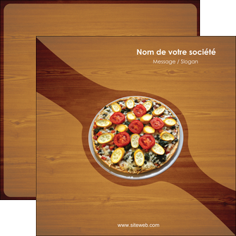 exemple flyers pizzeria et restaurant italien pizza pizzeria zone tampon MLGI32358