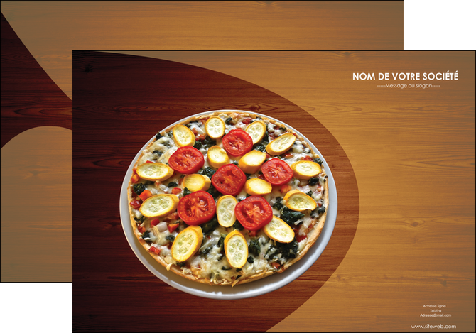 creation graphique en ligne affiche pizzeria et restaurant italien pizza pizzeria zone tampon MLGI32384