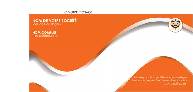 personnaliser modele de carte de correspondance infirmier infirmiere infirmiere infirmerie blouse MIFCH32464