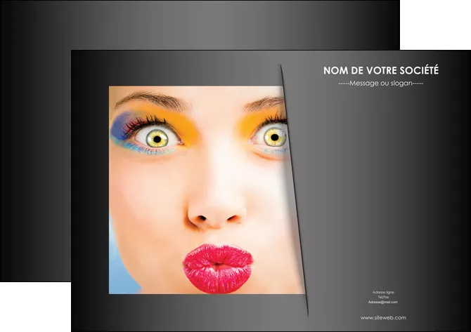 faire modele a imprimer affiche cosmetique maquillage beaute couleur MLGI32534