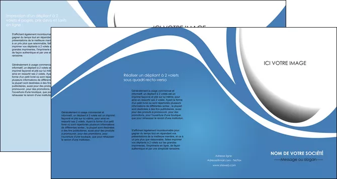 creer modele en ligne depliant 4 volets  8 pages  texture contexture structure MLGI32670