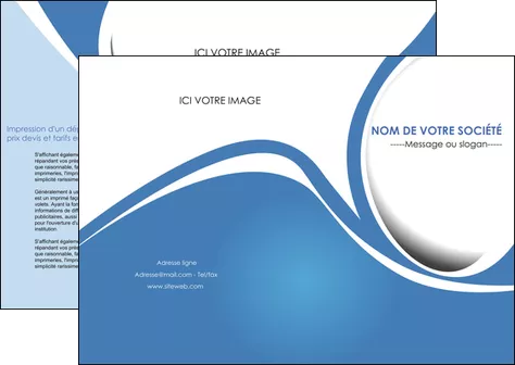 exemple depliant 2 volets  4 pages  texture contexture structure MLGI32678