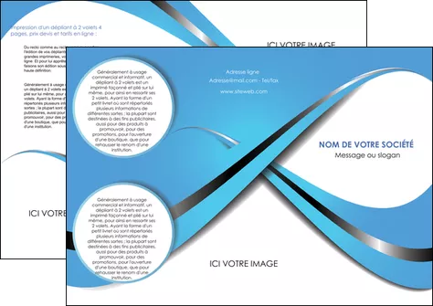 faire modele a imprimer depliant 3 volets  6 pages  texture contexture structure MIFLU32760