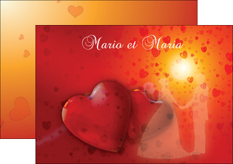 personnaliser modele de flyers mariage noces faire part MLGI32938