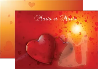 personnaliser modele de flyers mariage noces faire part MLGI32938