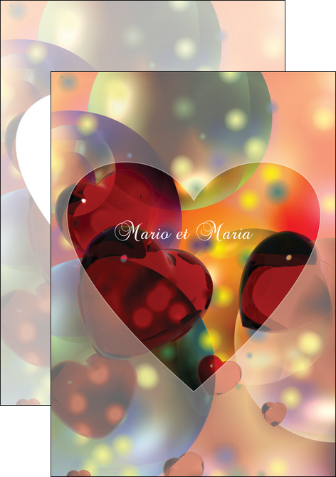 creer modele en ligne flyers faire part de mariage carte de mariage invitation mariage MLGI32954