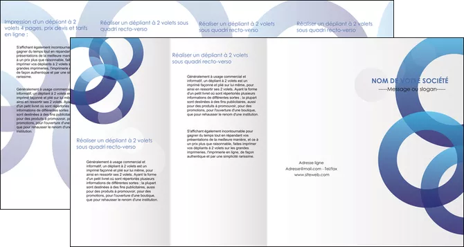 impression depliant 4 volets  8 pages  texture contexture structure MIFBE33136