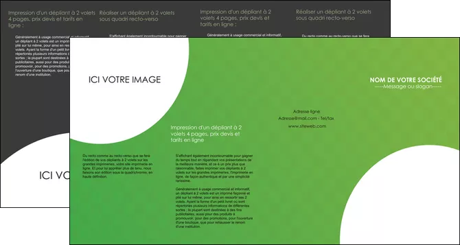 faire depliant 4 volets  8 pages  texture contexture structure MLGI33224