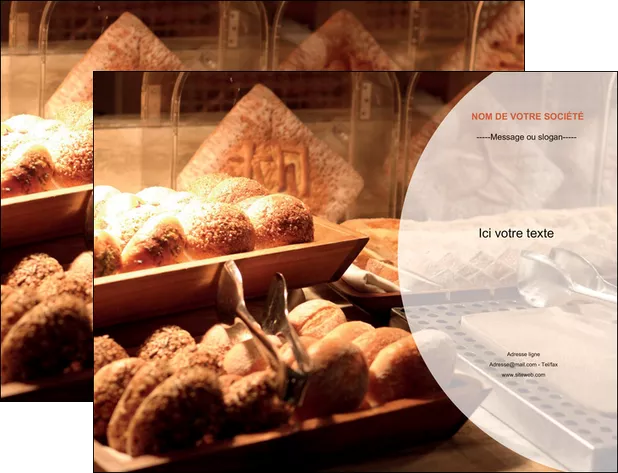 creation graphique en ligne pochette a rabat boulangerie pain brioches boulangerie MIFLU33282
