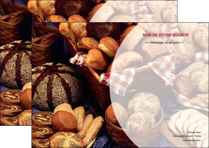 faire modele a imprimer affiche boulangerie pain brioches boulangerie MLGI33482