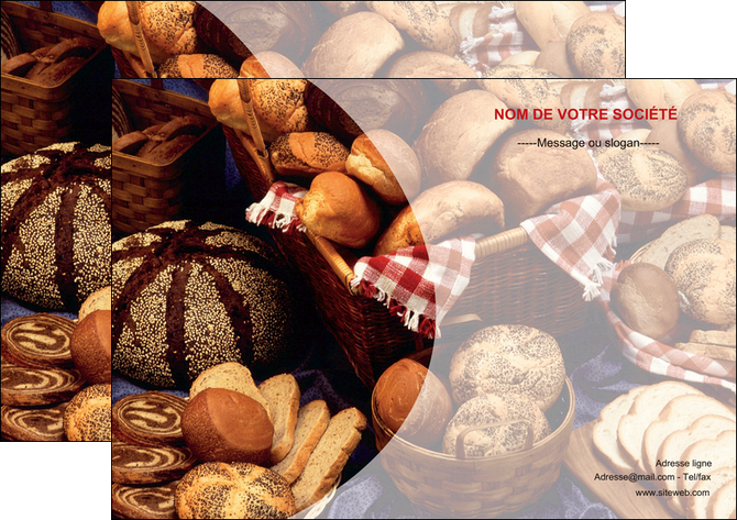 faire modele a imprimer affiche boulangerie pain boulangerie patisserie MIF33526