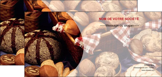 personnaliser maquette flyers boulangerie pain boulangerie patisserie MIFBE33530