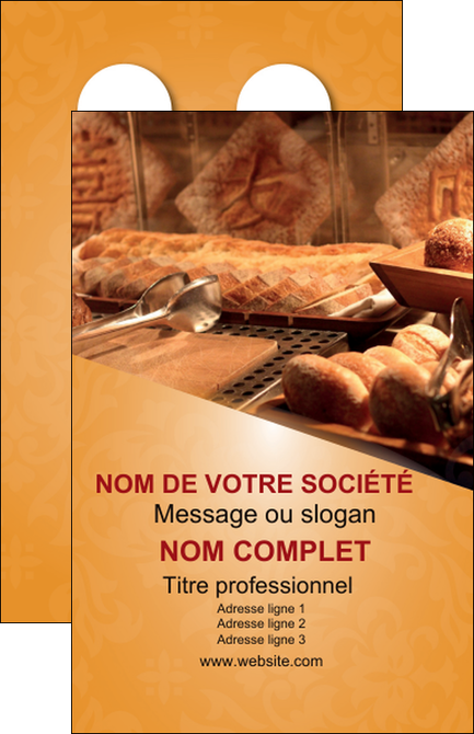 imprimerie carte de visite boulangerie boulangerie pains viennoiserie MIS33654