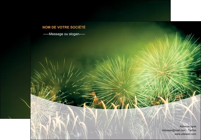 creer modele en ligne affiche artificier feu dartifice artifice MLIGLU34082