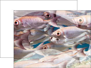impression pochette a rabat paysage poisson ban de poisson oeil de poisson MLGI34168