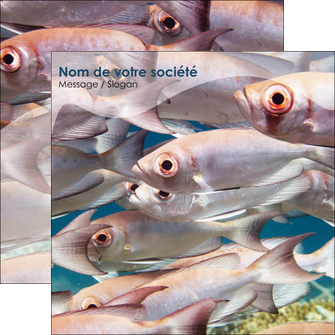 creation graphique en ligne flyers paysage poisson ban de poisson oeil de poisson MLGI34176