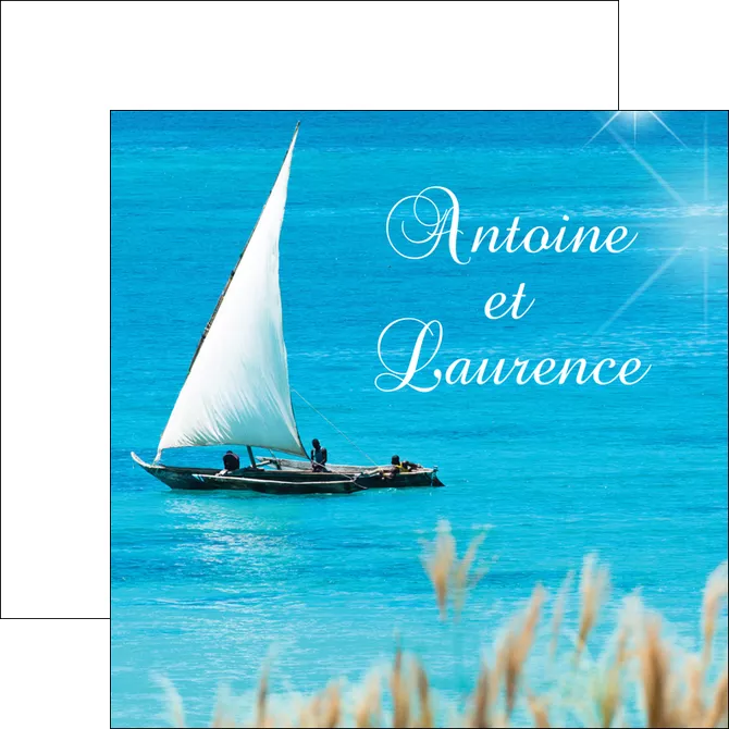 faire modele a imprimer flyers paysage faire part de mariage carte de mariage invitation mariage MIFCH34256