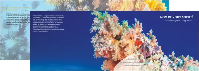 imprimer depliant 4 volets  8 pages  plongee  plongee plongee sous marine centre de plongee MIFBE34368