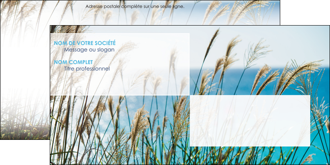 creer modele en ligne enveloppe paysage nature champs fleurs MLIP34668