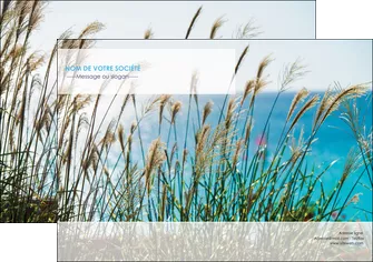 personnaliser modele de affiche paysage nature champs fleurs MLGI34682