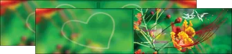 modele depliant 2 volets  4 pages  nature colore couleur MLGI34938
