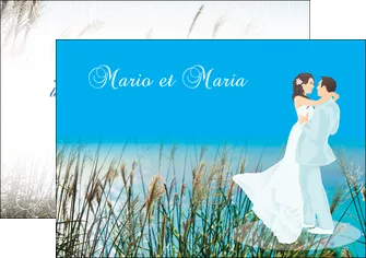 cree flyers faire part de mariage invitation mariage noces MLGI35088